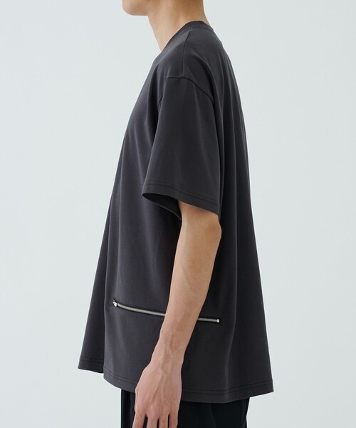 「ATTACHMENT」 半袖Tシャツ 2 ブラック メンズ_画像4