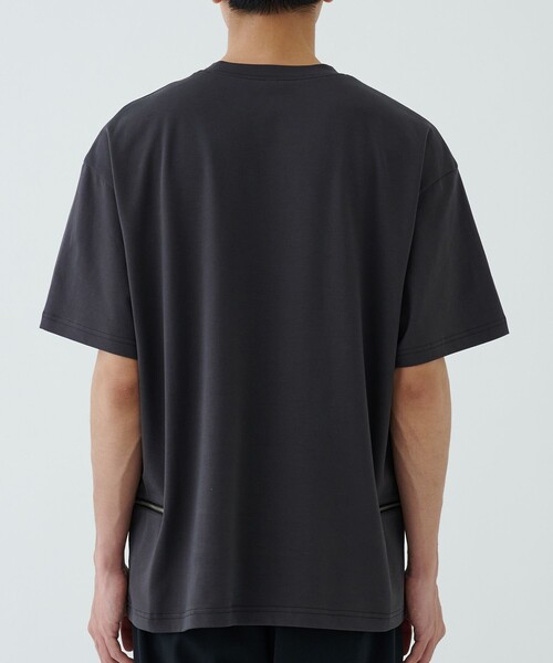 「ATTACHMENT」 半袖Tシャツ 2 ブラック メンズ_画像5