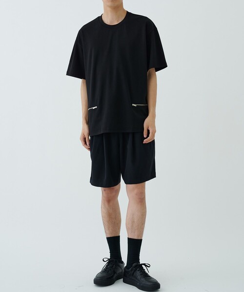「ATTACHMENT」 半袖Tシャツ 2 ブラック メンズ_画像7