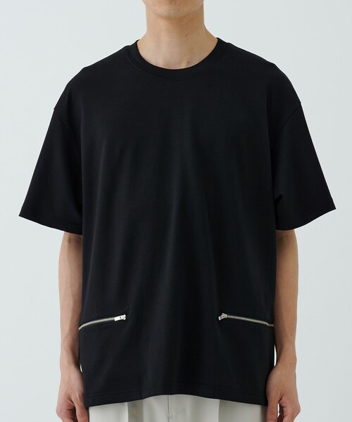 「ATTACHMENT」 半袖Tシャツ 2 ブラック メンズ_画像8