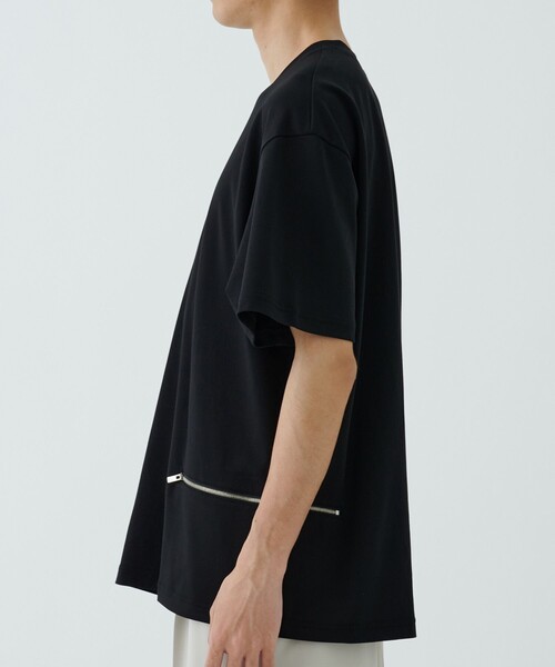 「ATTACHMENT」 半袖Tシャツ 2 ブラック メンズ_画像9