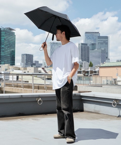 and wander（アンドワンダー） 日傘 折りたたみ傘 折り畳み folding