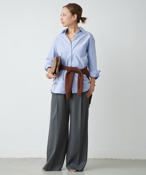 Deuxieme Classe（ドゥーズィエムクラス） ブラウス シャツ *OXFORD