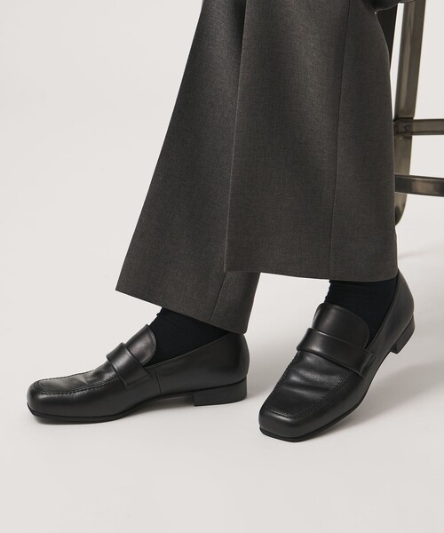値下げ　MARW UNITED ARROWS ローファー ブラック 22cm MARW UNITED ARROWS（マルゥ ユナイテッドアローズ） ローファー
