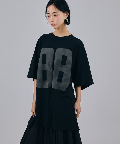 NONTOKYO ノントーキョー ビッグシルエットTシャツ NON TOKYO（ノントーキョー） tシャツ 半袖 PRINT BIG T-SHIRT(88