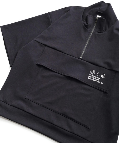 Yosef Ashari REOI tジャジ SHAREEF tシャツ GEORGETTE JQ HALF-ZIP S/S メンズ : ZOZOTOWN