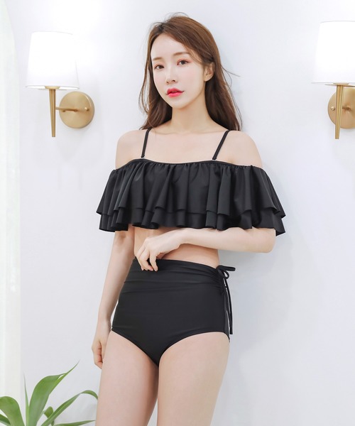 極美品:GIRL オフショルダーオールインワン パンツドレス 大きい 2L 極美品:GIRL オフショルダーオールインワン パンツドレス 大きい