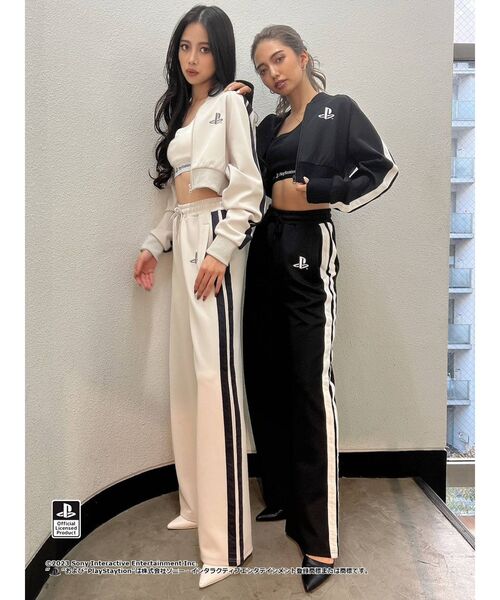 GYDA 「セットアップ着用可」TWO LINE WIDE トラックスーツ for