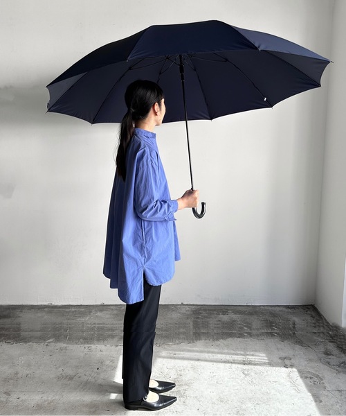 COMMON WARE 傘 NT：耐風仕様 特大80cm 10本骨無地傘 メンズ