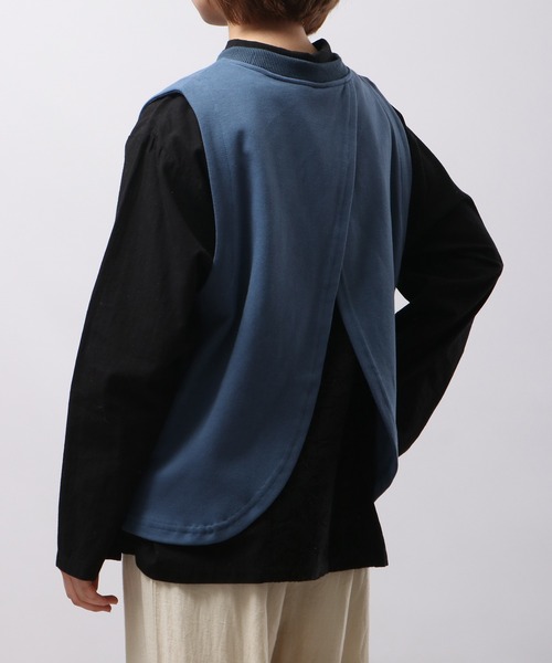 ベスト ジレ EMAGO 後ろ開きベスト レディース Emago ベスト ジレ EMAGO 後ろ開きベスト レディース : ZOZOTOWN