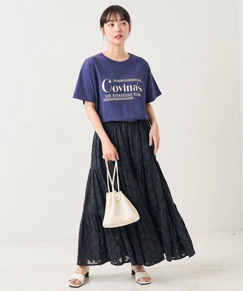 stola カットジャガード素材プリーツスカート カットジャガードスカート/CRAFT STANDARD BOUTIQUE（クラフト
