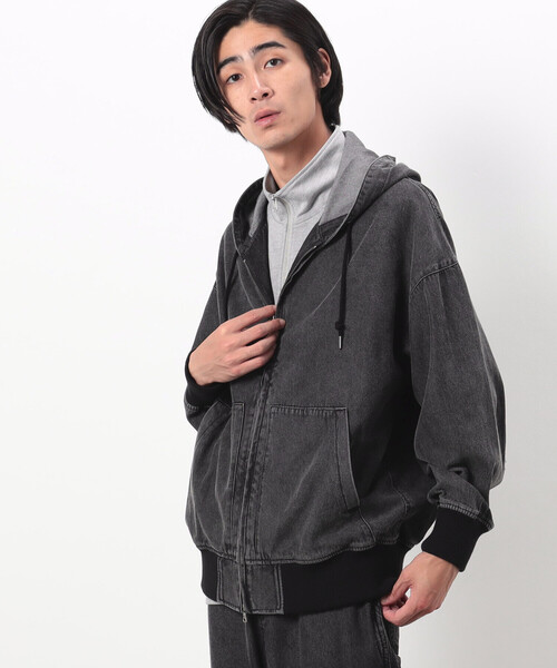 Purple&Yellow（パープルアンドイエロー） ブルゾン アウター カラー