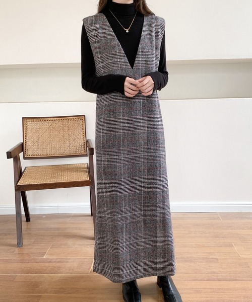 ABITOKYO（アビトーキョー） ジャンパースカート サイドスリット