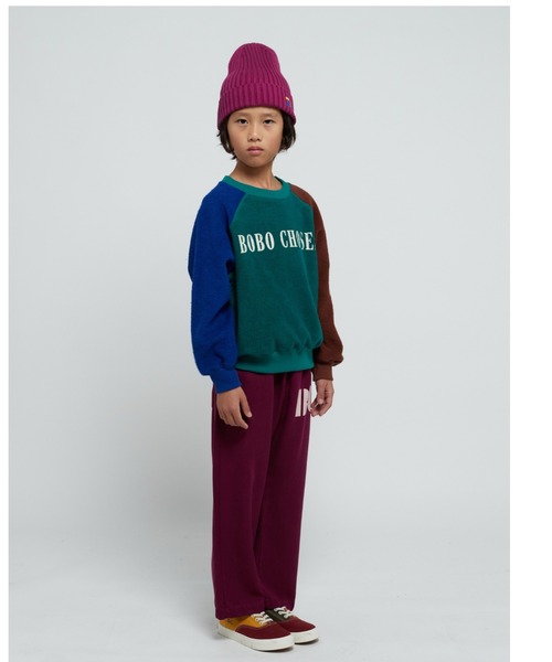 BOBO CHOSES 犬トレーナー Bobo Choses Grey Sniffy Dog Baby Sweatshirt – Panda and Cub