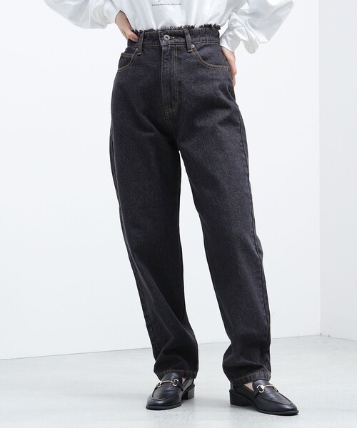 BEAMS HEART ジーンズ デニム デニムパンツ テーパードパンツ