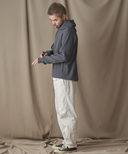 narifuri（ナリフリ） パーカー マルチワッフルプルオーバーパーカー