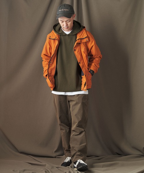 narifuri（ナリフリ） パーカー マルチワッフルプルオーバーパーカー