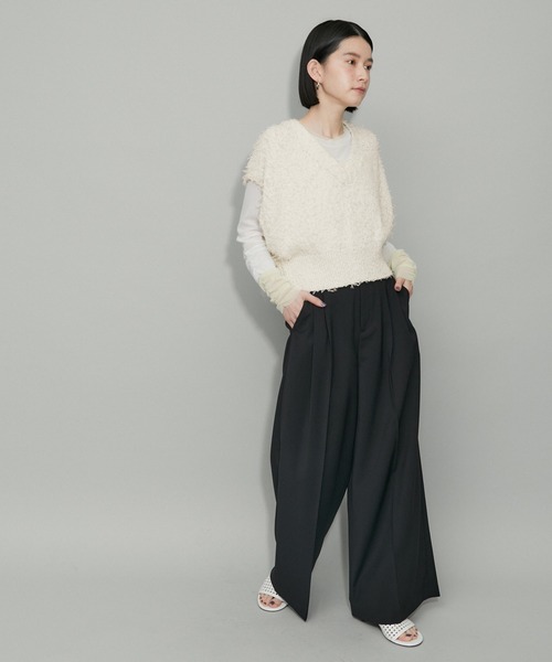 オンラインショップ ADAM ET ROPE' ニット セーター 「WEB限定」ファンシー トップス