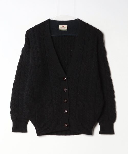 CARRAIG DONN」 ニットカーディガン - ブラック レディース : 81408476 