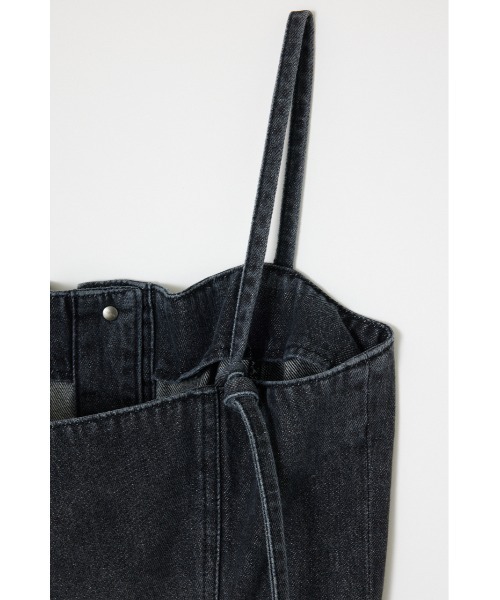 MOUSSY ワンピース DENIM ロングキャミドレス : ZOZOTOWN Yahoo