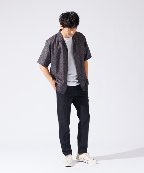 ABAHOUSE GRAY スラックス 「QuickDry / セットアップ対応」オニ