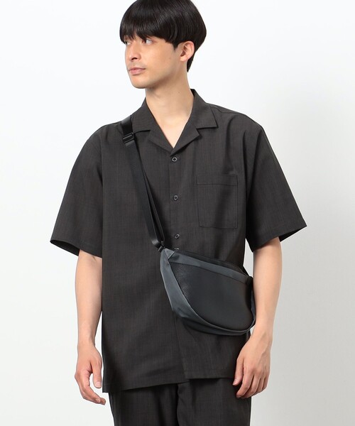 kyam出品 ファンクショナル リネンライク オープンカラーシャツ（47