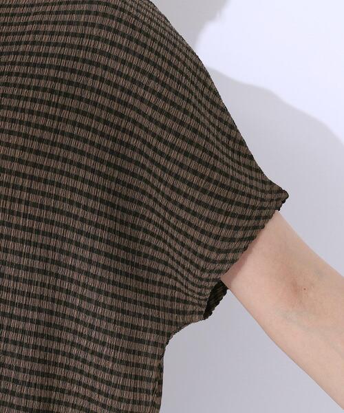 SHOO・LA・RUE tシャツ 「洗える」甘すぎないギンガムチェック