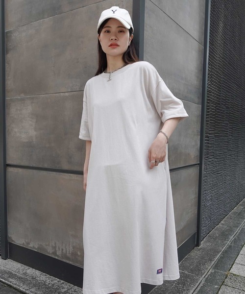 スペシャル価格　4t110cm ワンピース　tシャツ生地着心地抜群　２点セット CORNERS ワンピース USAコットンビッグシルエットTシャツ