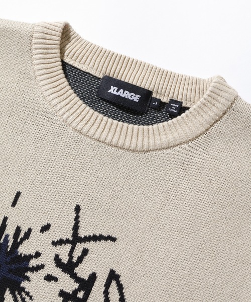 早い者勝ち XLARGE FLAT DYNAMITE CREWNECK KNIT インパクト◎ 早い者勝ち XLARGE FLAT DYNAMITE CREWNECK KNIT インパクト◎