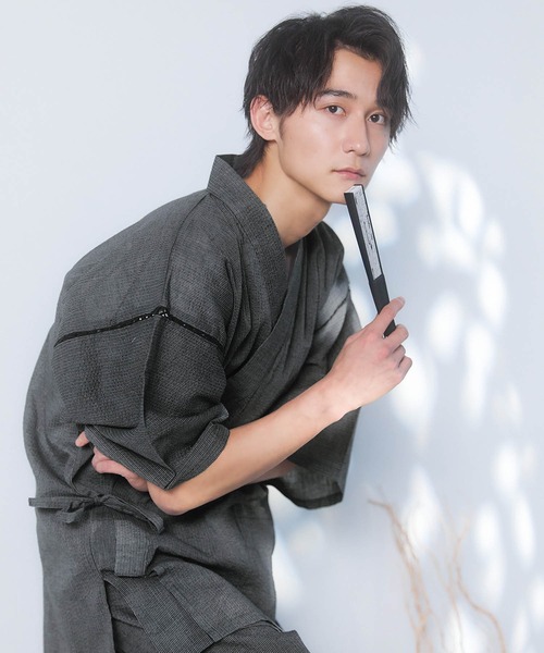 すぐ届く!◆＃FR2 エフアールツー◆Tobacco Jinbei Set 甚平 Tobacco Jinbei Set – #FR2