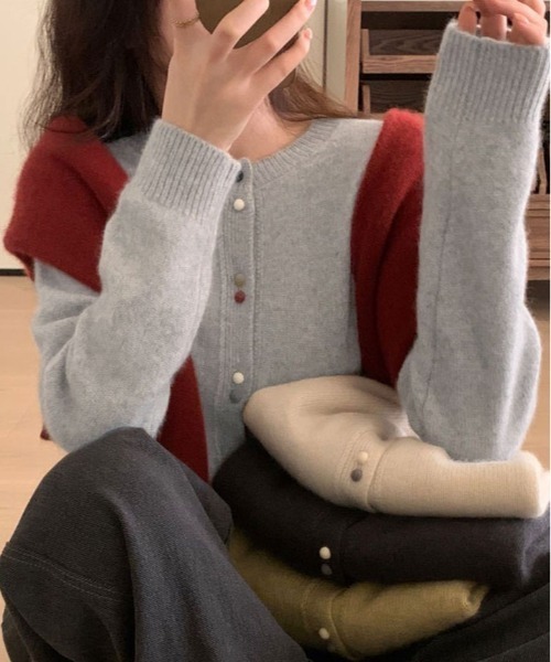 SUBLATIONS SEC04 モヘア カーディガン　ボルドー IMG_2033.jpg?v=1757323817&