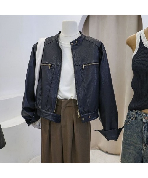 ディーゼル DIESEL KERBIZ デニムライダースジャケット ダブル ジップ