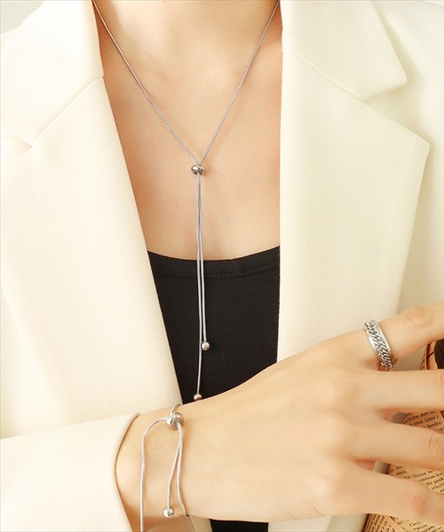 美品　ネックレス　Beau D'abord（ボー・ダ・ボー）ロングネックレス Jewel VOX ネックレス ロングネックレス レディース 30代 40代