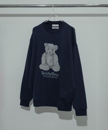 トレーナー スウェット 「別注」TeddyBear×SENSE OF PLACE　テディベアクルーネックスウェット メンズ レディース｜ZOZOTOWN Yahoo!店