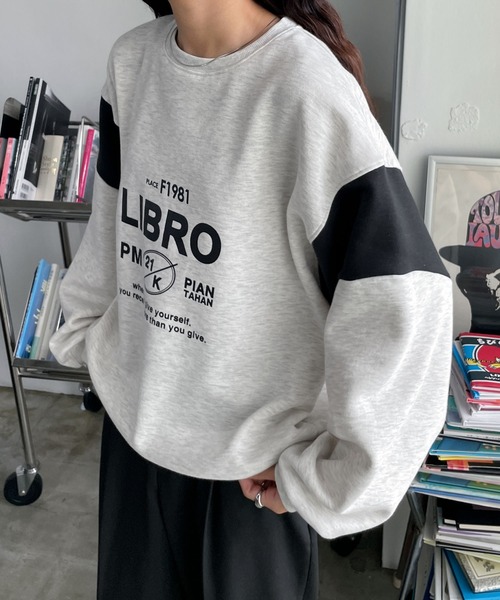 TRICOMERレディースデザインスウェット Dessin トレーナー スウェット 「ユニセックス・洗える」3D刺繍