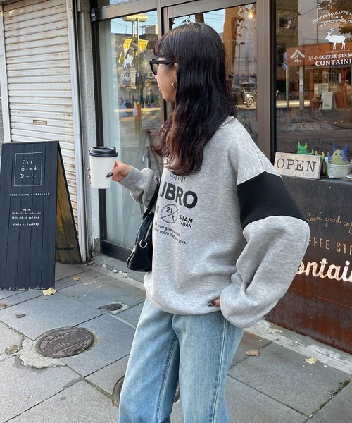 GVGV デザイン トレーナー スウェット G.V.G.V. トレーナー スウェット SWEAT TOP レディース メンズ