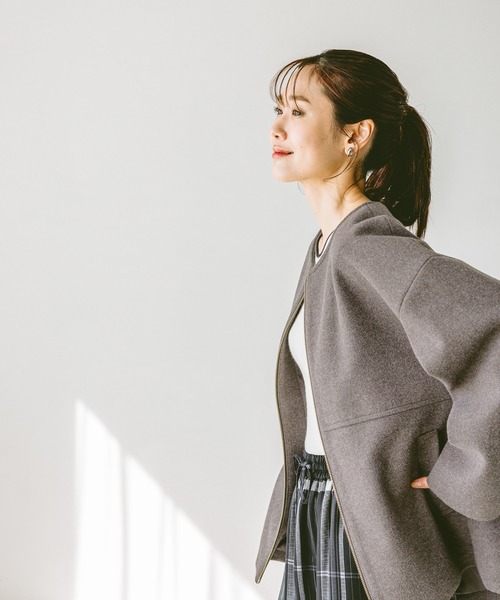 GLOBAL WORK（グローバルワーク） ジャケット ノーカラージャケット