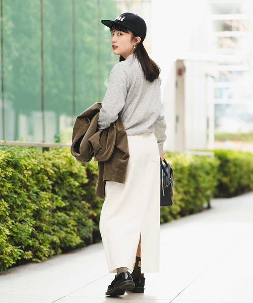 MILKFED.（ミルクフェド） デニムスカート DENIM LONG SKIRT