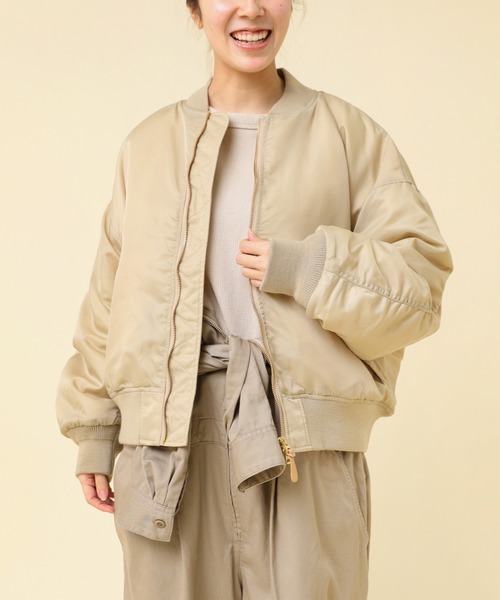 RNA-N（アールエヌエーエヌ） ブルゾン アウター J2127 オーバーサイズ