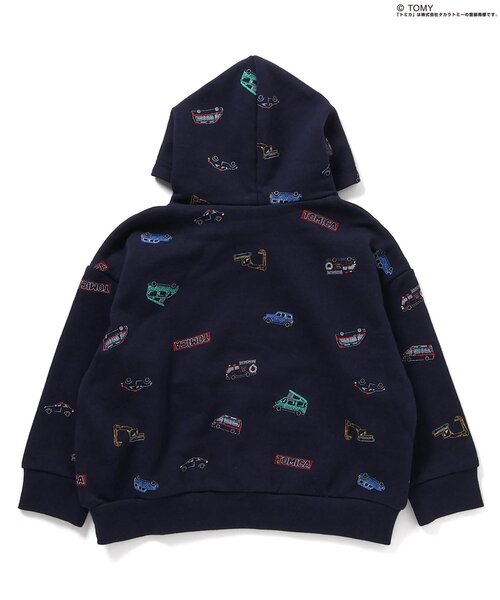 BREEZE パーカー TOMICA×BREEZE 総柄パーカー キッズ : ZOZOTOWN Yahoo  
