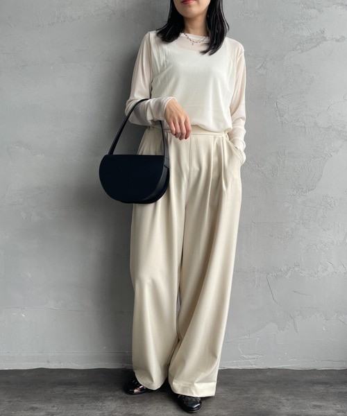 予約購入品♡大人可愛い【UNMINOU】洗える ツイード パンツ nenom パンツ 「CLASSY 7月号掲載」「nenom/ネノム」 手洗い可