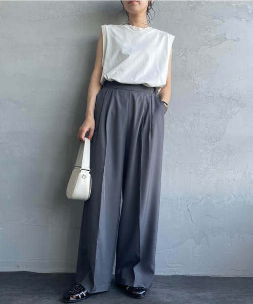 予約購入品♡大人可愛い【UNMINOU】洗える ツイード パンツ nenom パンツ 「CLASSY 7月号掲載」「nenom/ネノム」 手洗い可