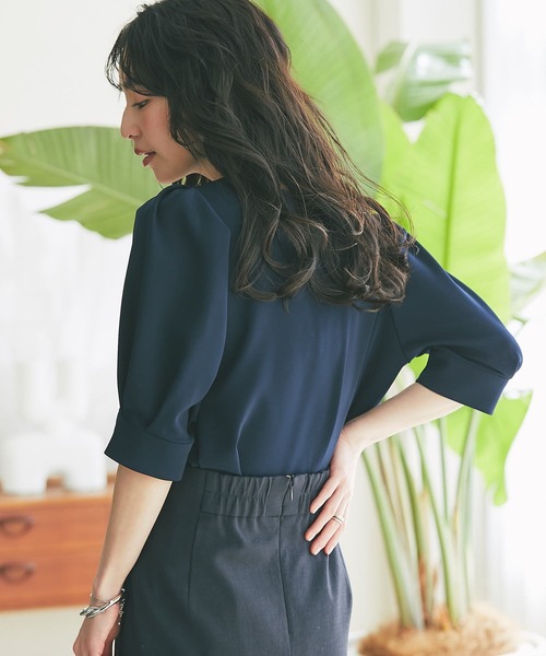 ラブティックボンボン　半袖シャツ La boutique BonBon｜ラブティックボンボンのシャツ/ブラウス