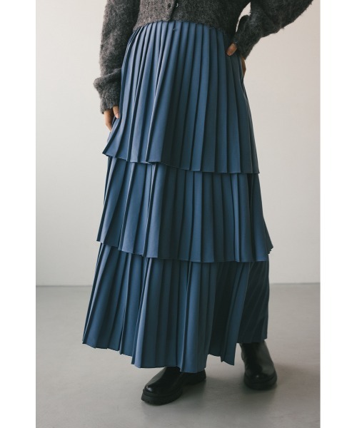 STYLEMIXER（スタイルミキサー） スカート ティアードプリーツスカート