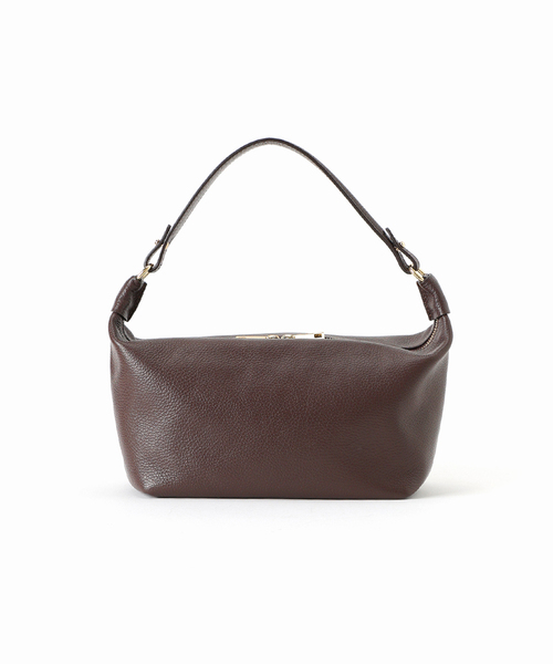 美品】Milos 2way ショルダーバッグ レザー ベージュ