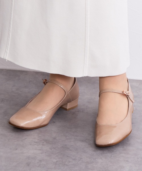 HIMIKO パンプス 「Made in Japan」「HIMIKO」「撥水」スクエア