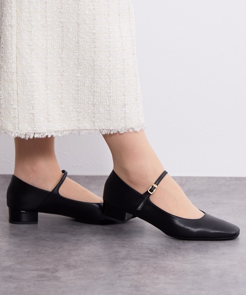 HIMIKO パンプス 「Made in Japan」「HIMIKO」「撥水」スクエア