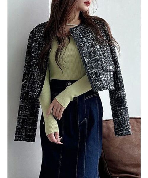 MERCURYDUO（マーキュリーデュオ） ジャケット ノーカラージャケット