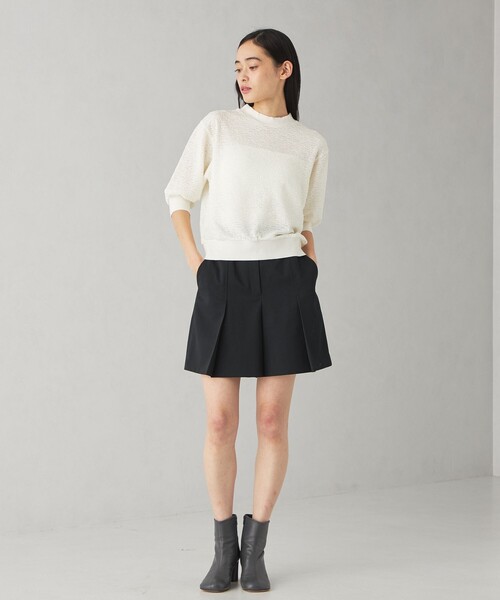 tシャツ 「EMMEL REFINES」EM ジャカード カットソー プルオーバー レディース EMMEL REFINES tシャツ 「EMMEL REFINES」EM ジャカード