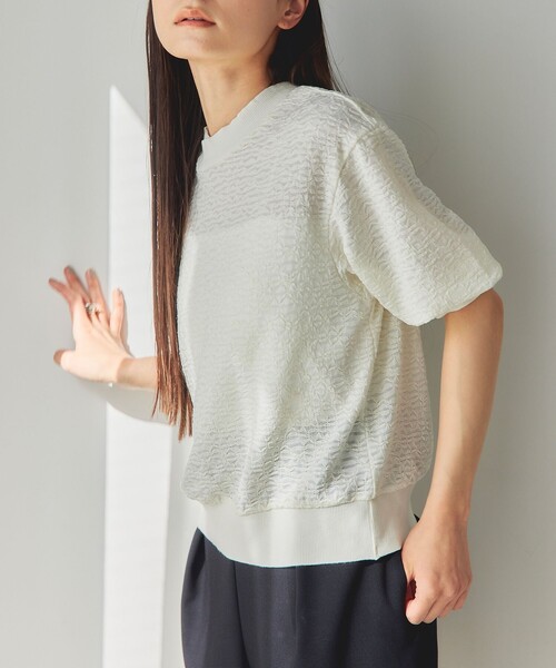 EMMEL REFINES tシャツ 「EMMEL REFINES」EM ジャカード